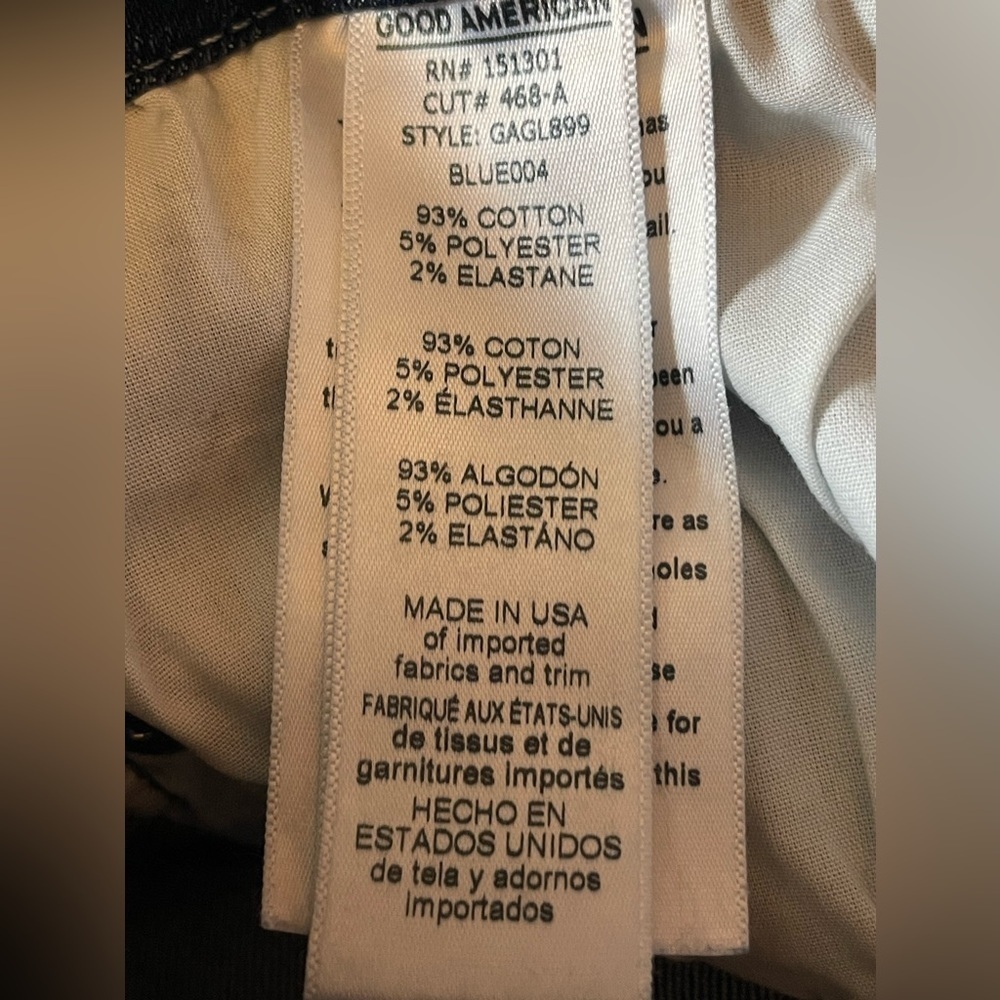 Good American Good Leg jeans. - Picture 8 of 8